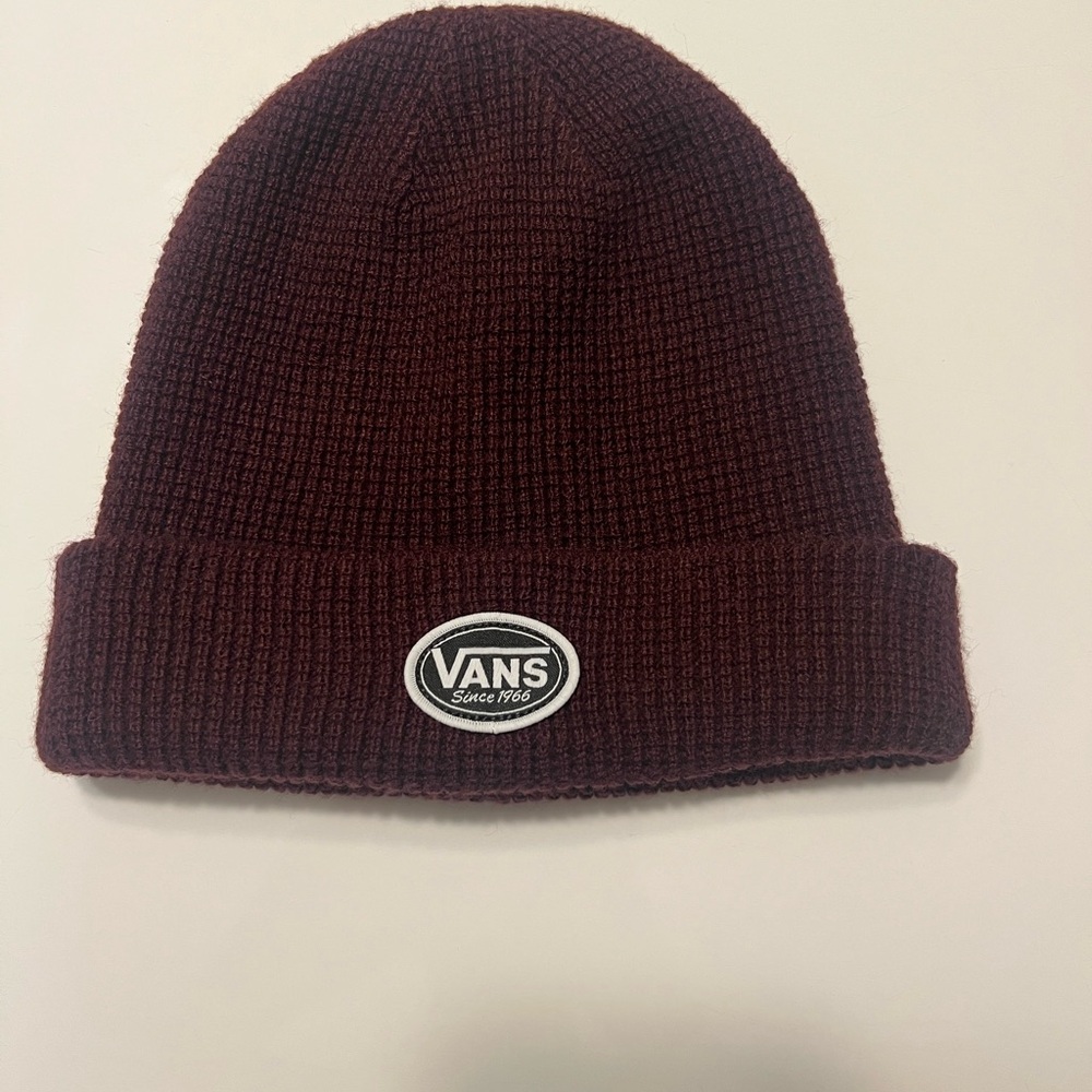 Vans Men's Burgundy Beanie